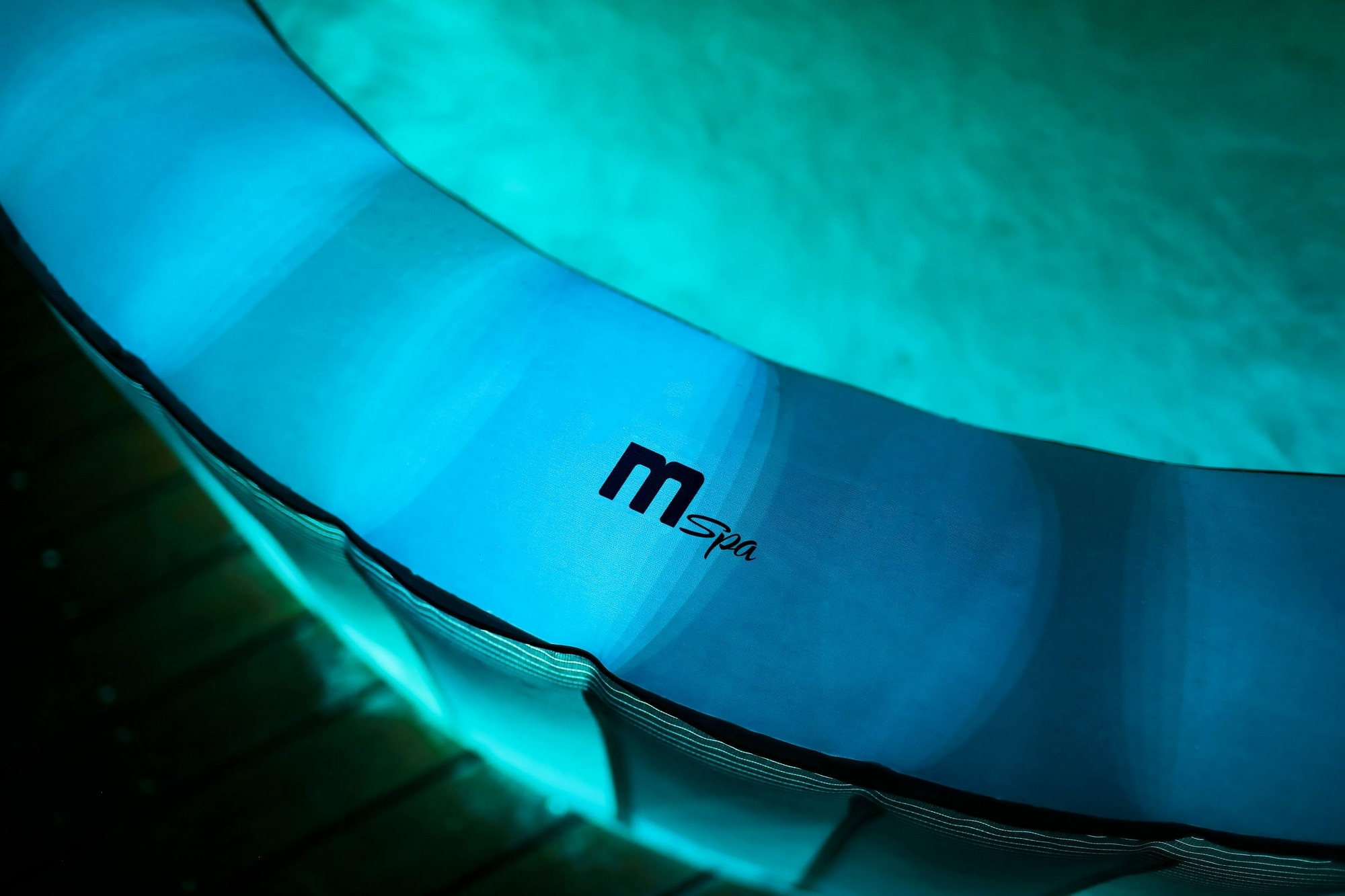 СПА-бассейн 204х70см, 930л, круглый, аэромассаж, led-подстветка MSpa Starry C-ST062