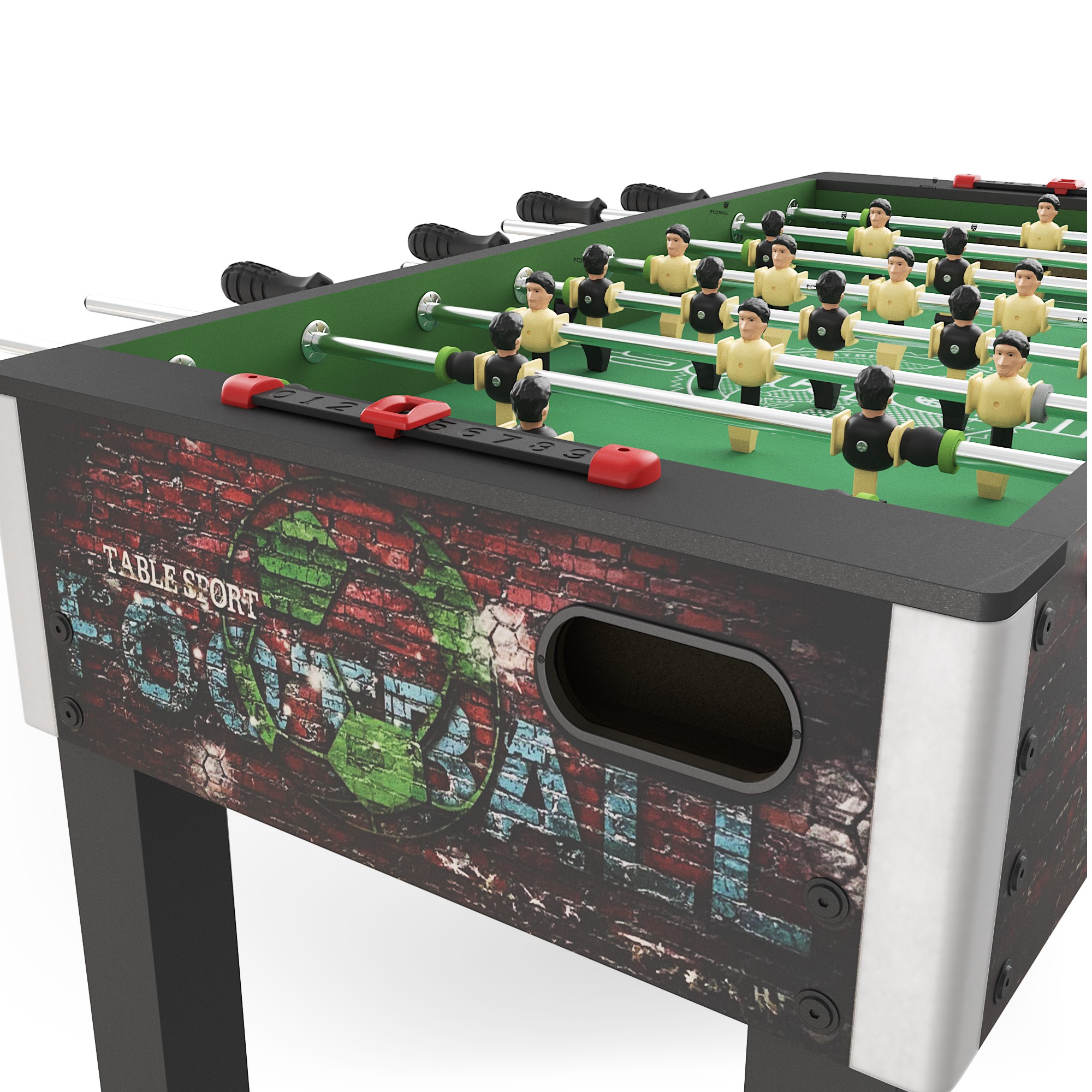 Игровой стол Unix Line Футбол - Кикер (122х64 cм) GTSFU122X64CL Color