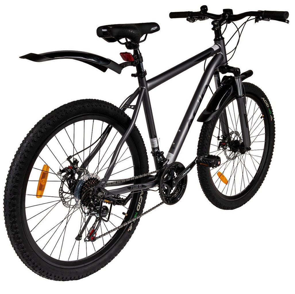 Велосипед 26" Acid F 600 D Gray 2026 056293 Flat\Black