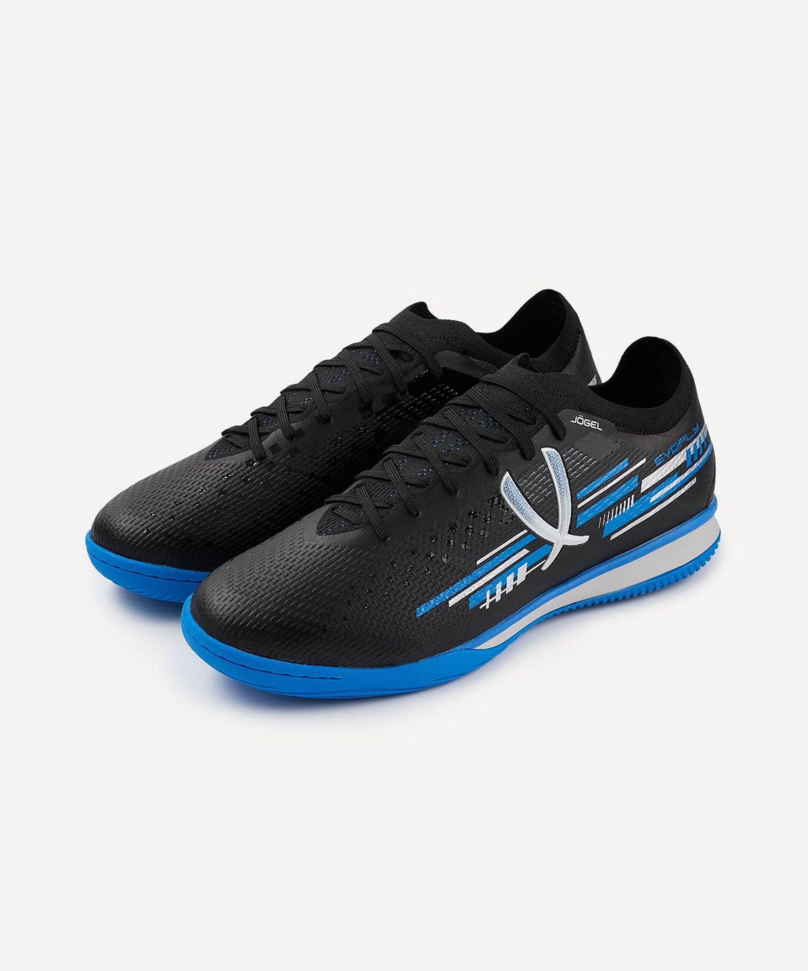 Бутсы зальные Jogel Evofly IN PRO Black\blue