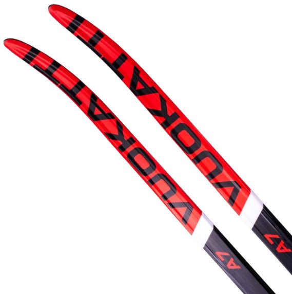 Лыжи Vuokatti Wax Black/Red