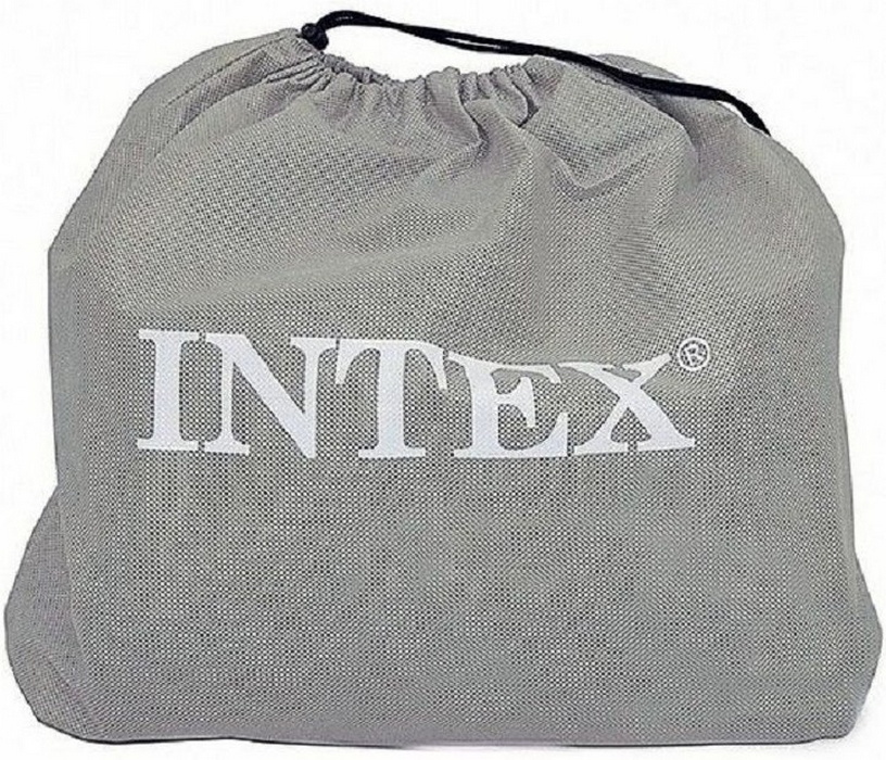 Надувная кровать Intex Deluxe Pillow Rest Raised Bed 99х191х42см, встр. насос 220V 64132