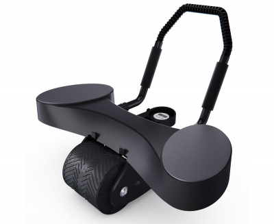Тренажёр для пресса, с ковриком 34х 17x0,6cм DFC AB Roller SND-Blck черный