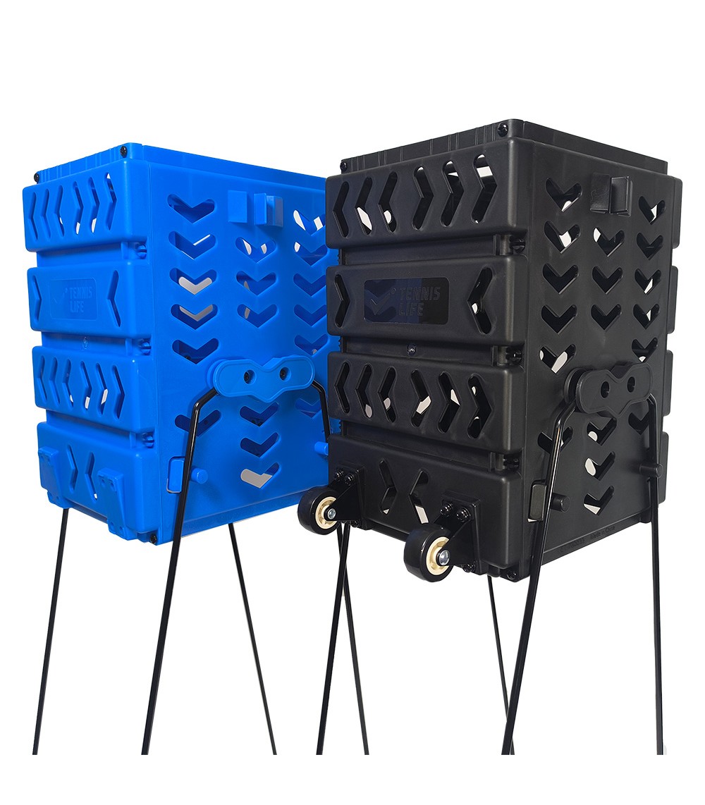 Корзина 36 мячей MINI с колесами Tennis Life TL36BLUE синий