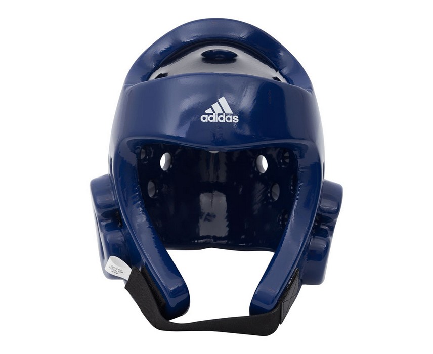 Шлем для тхэквондо Adidas Head Guard Dip Foam WT синий adiTHG01