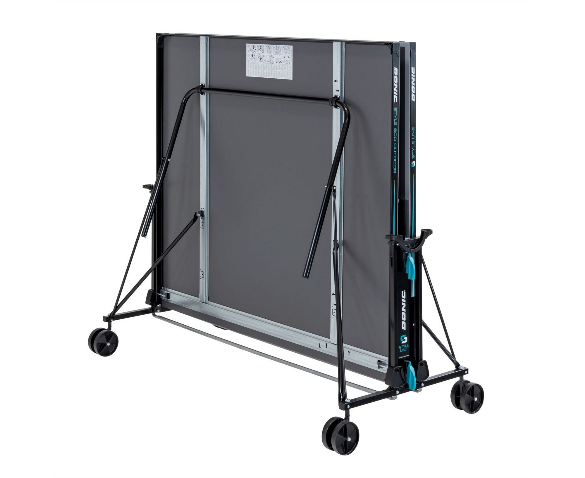 Теннисный стол Donic Style 600 Outdoor 230216 серый