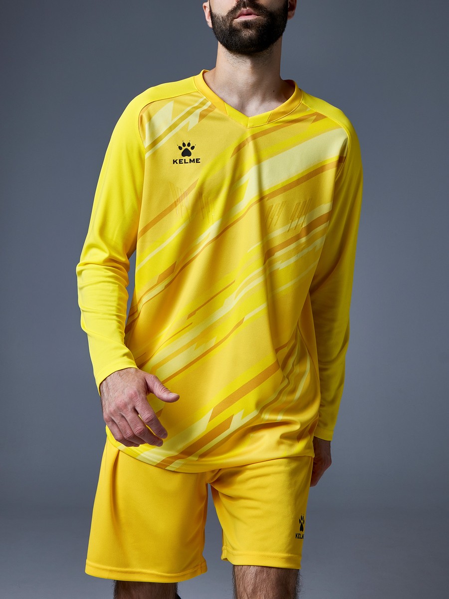 Вратарская форма Kelme Long Sleeve Goalkeeper Suit 7361ZB1256-716 Yellow