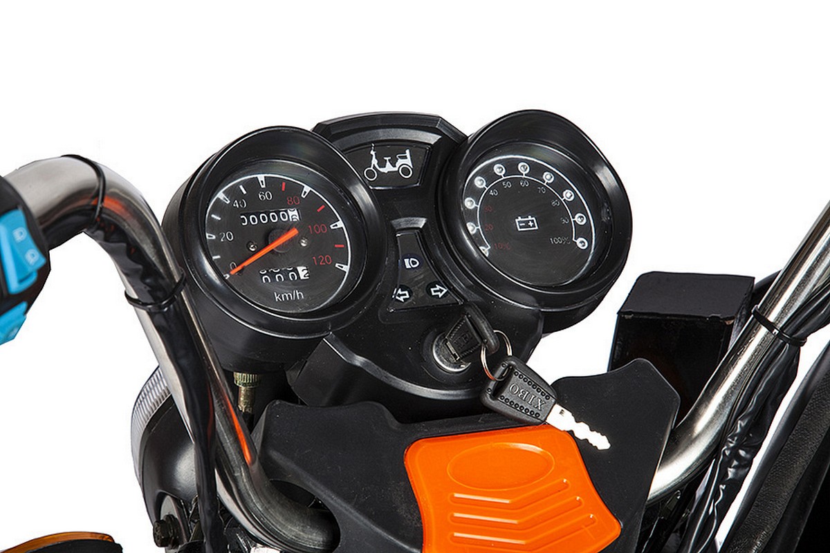 Грузовой электрический трицикл RuTrike D4 1800 60V1200W черный
