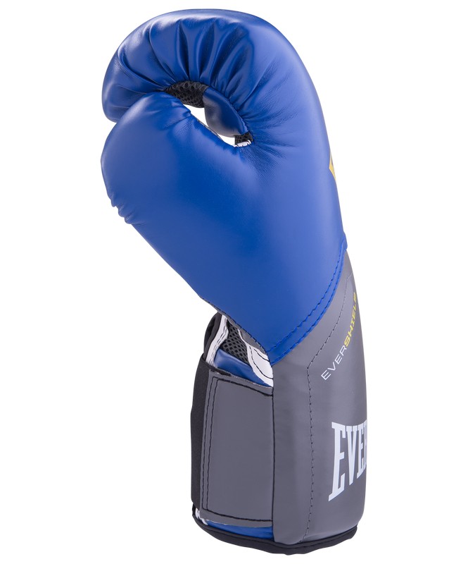 Перчатки боксерские Everlast Pro Style Elite 2212E, 12oz, к/з, синий