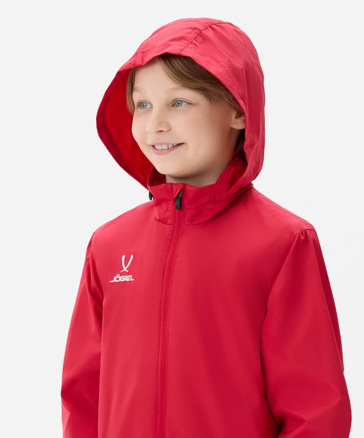 Куртка ветрозащитная Jogel DIVISION PerFormPROOF Shower Jacket, красный