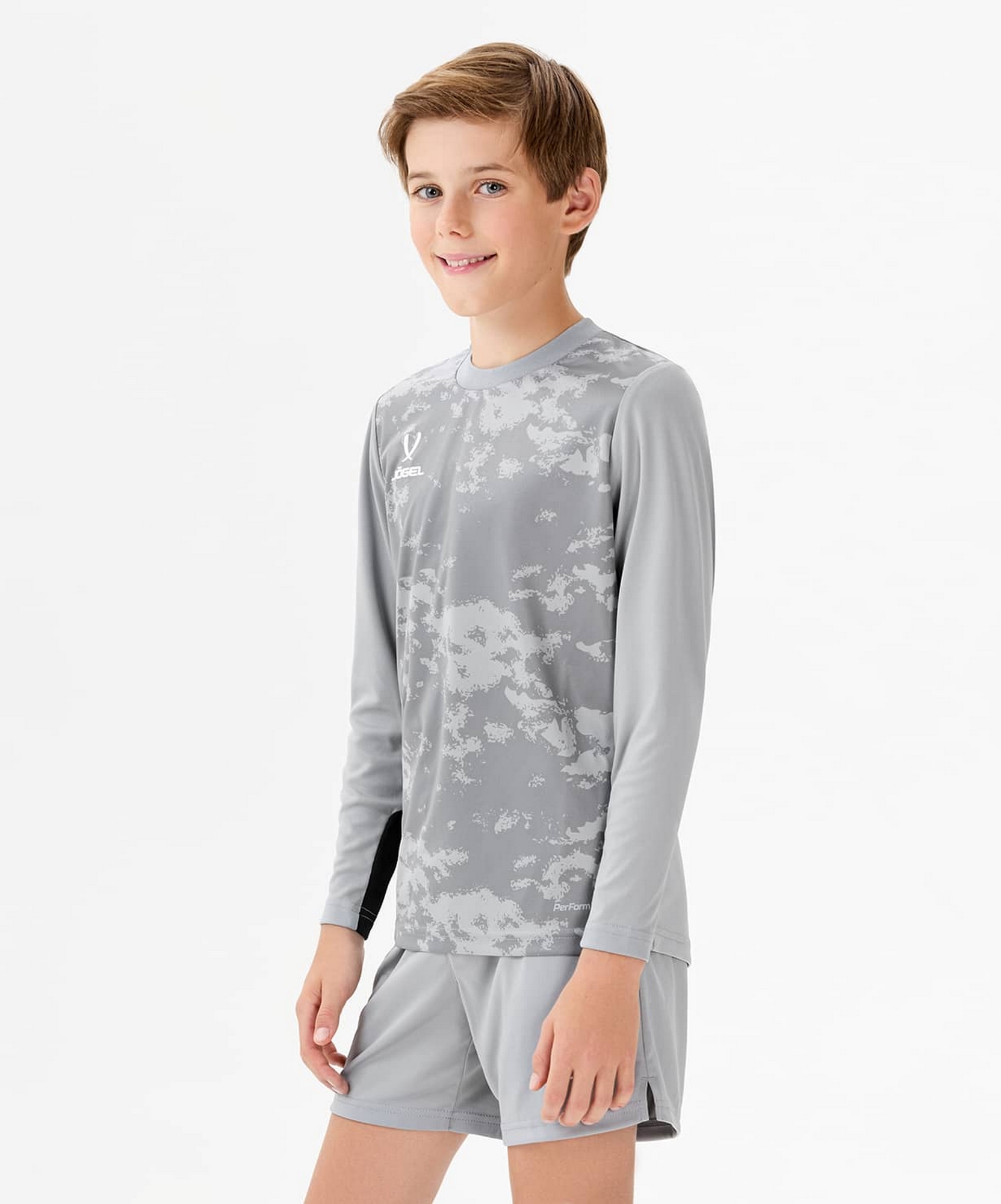 Свитер вратарский Jogel PerFormDRY SPLASH GK Jersey, серый