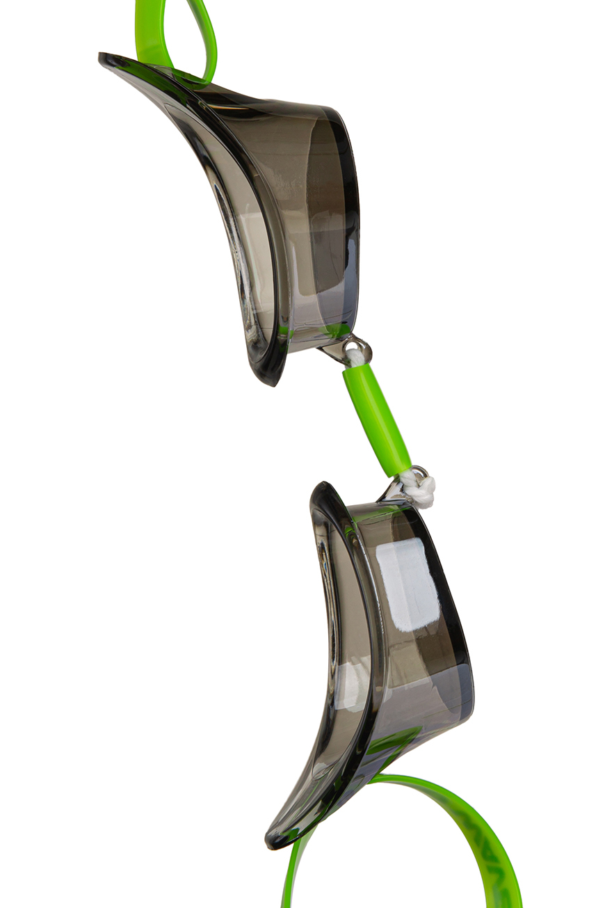 Стартовые очки Mad Wave Racer SW mirror M0455 02 0 10W зеленый