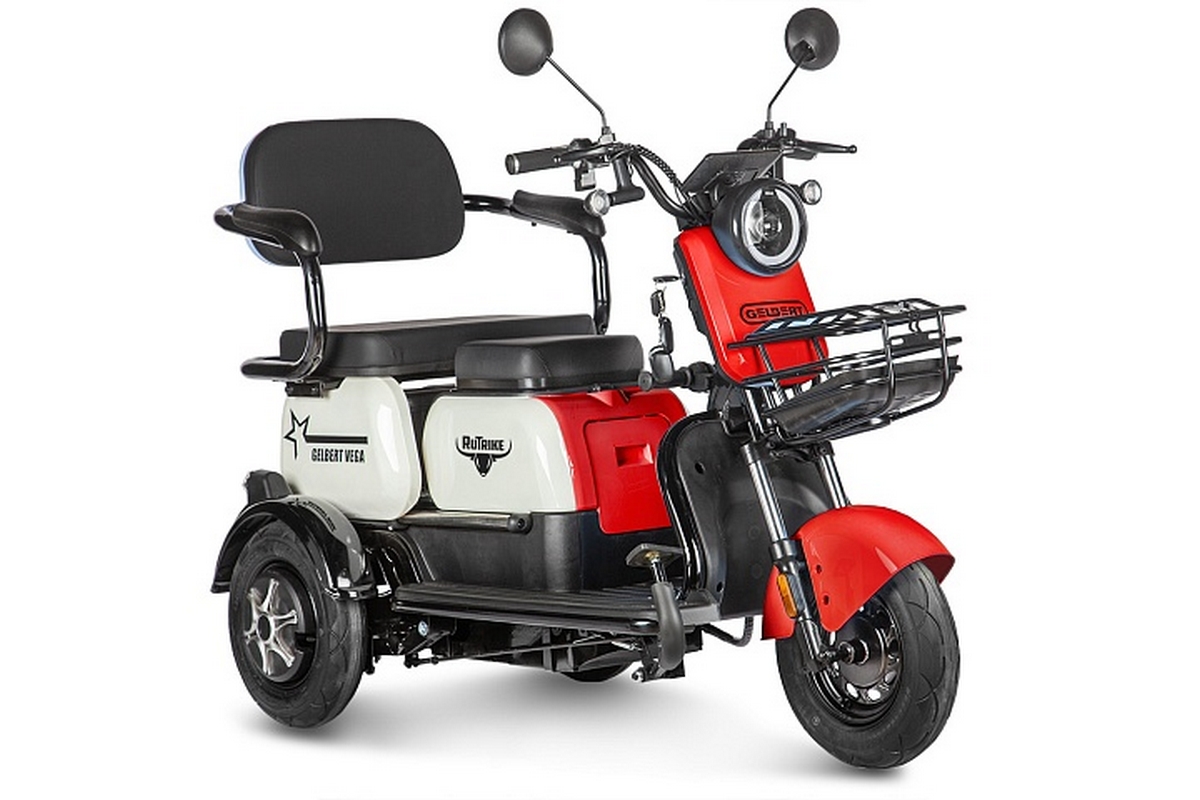 Электротрицикл 48V/60V 600Вт RuTrike Gelbert Vega 0000136