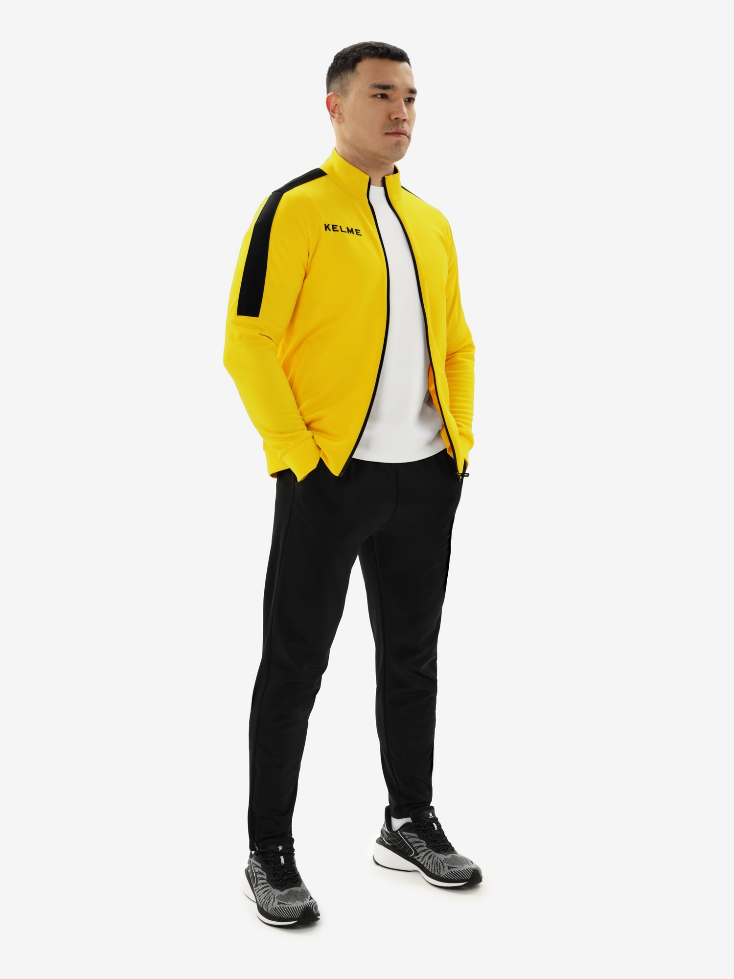 Спортивный костюм Kelme Tracksuit 3771200-712 Yellow\Black