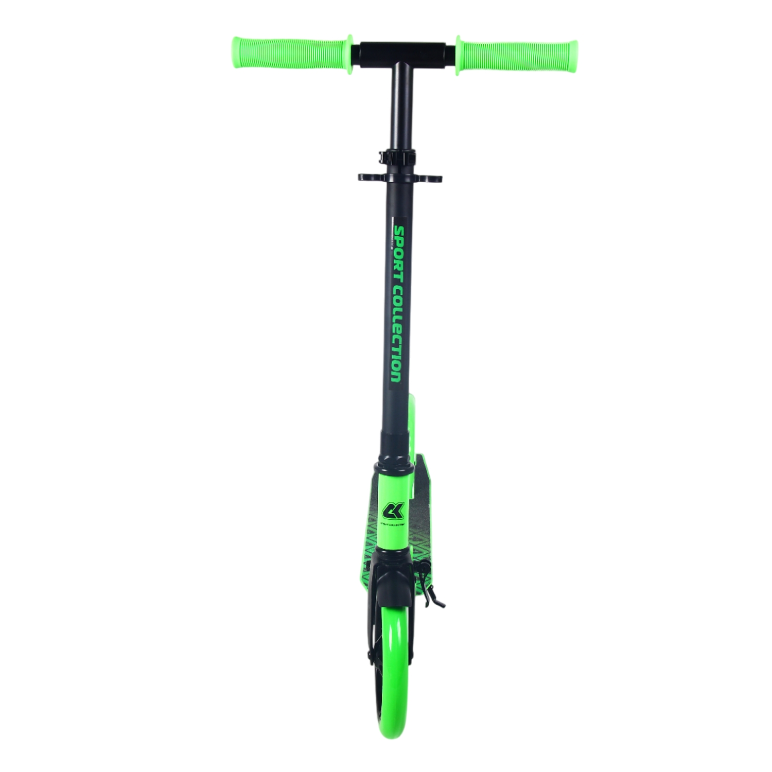 Самокат 200мм Sport Collection CK-SA200-2 green (фонарь и наклейка в подарок)