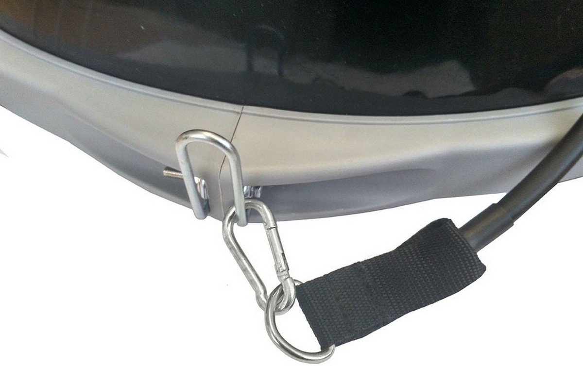 Полусфера Bosu Elite v2 гимнастическая, d63см, с ножным насосом BOSU201-S черный