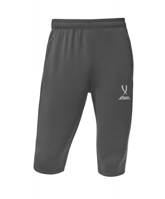 Брюки тренировочные с карманами Jogel PREMIER PerFormDRY 3/4 Training Pants, темно-серый