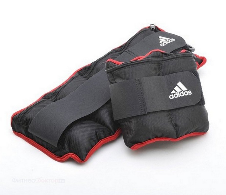 Утяжелители на запястья/лодыжки 2x1кг Adidas ADWT-12229