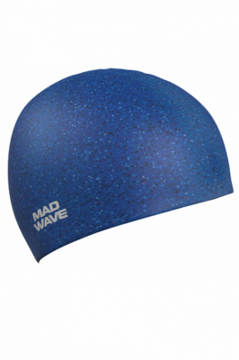 Шапочки для плавания Mad Wave Recycled M0536 01 0 07W синий