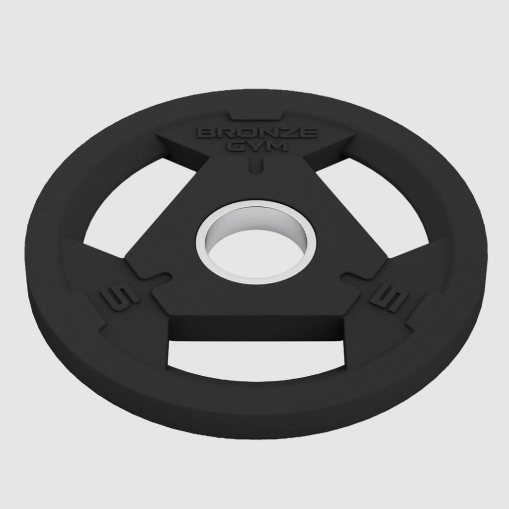 Диск олимпийский обрезиненный 5 кг Bronze Gym BGPLR050
