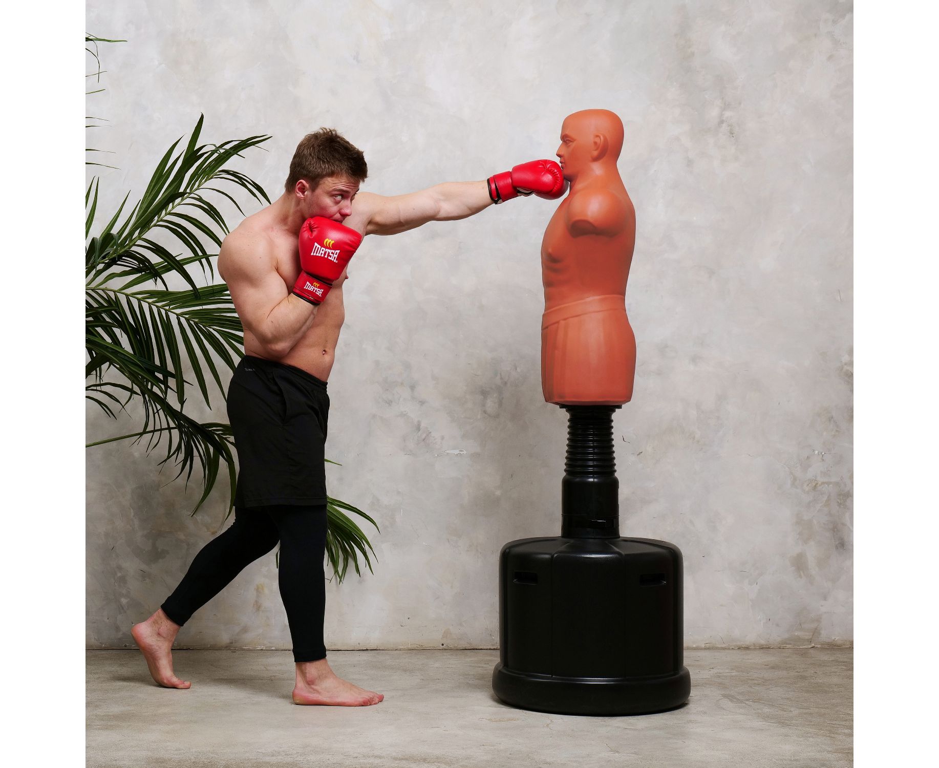 Манекен DFC Higher Boxing Punching Man-Medium TLS-BH бежевый