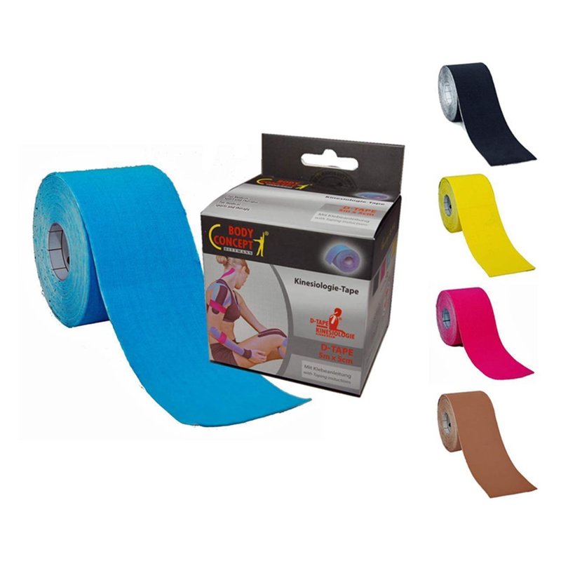 Кинезио-тейп Dittmann D-Tape Kinesiologie длина 5 м, ширина 5 см, черный BCDL4030