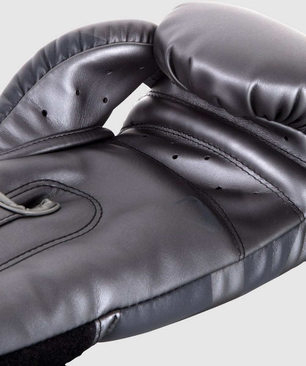 Перчатки Venum Elite 0984-432-10oz серый\серый