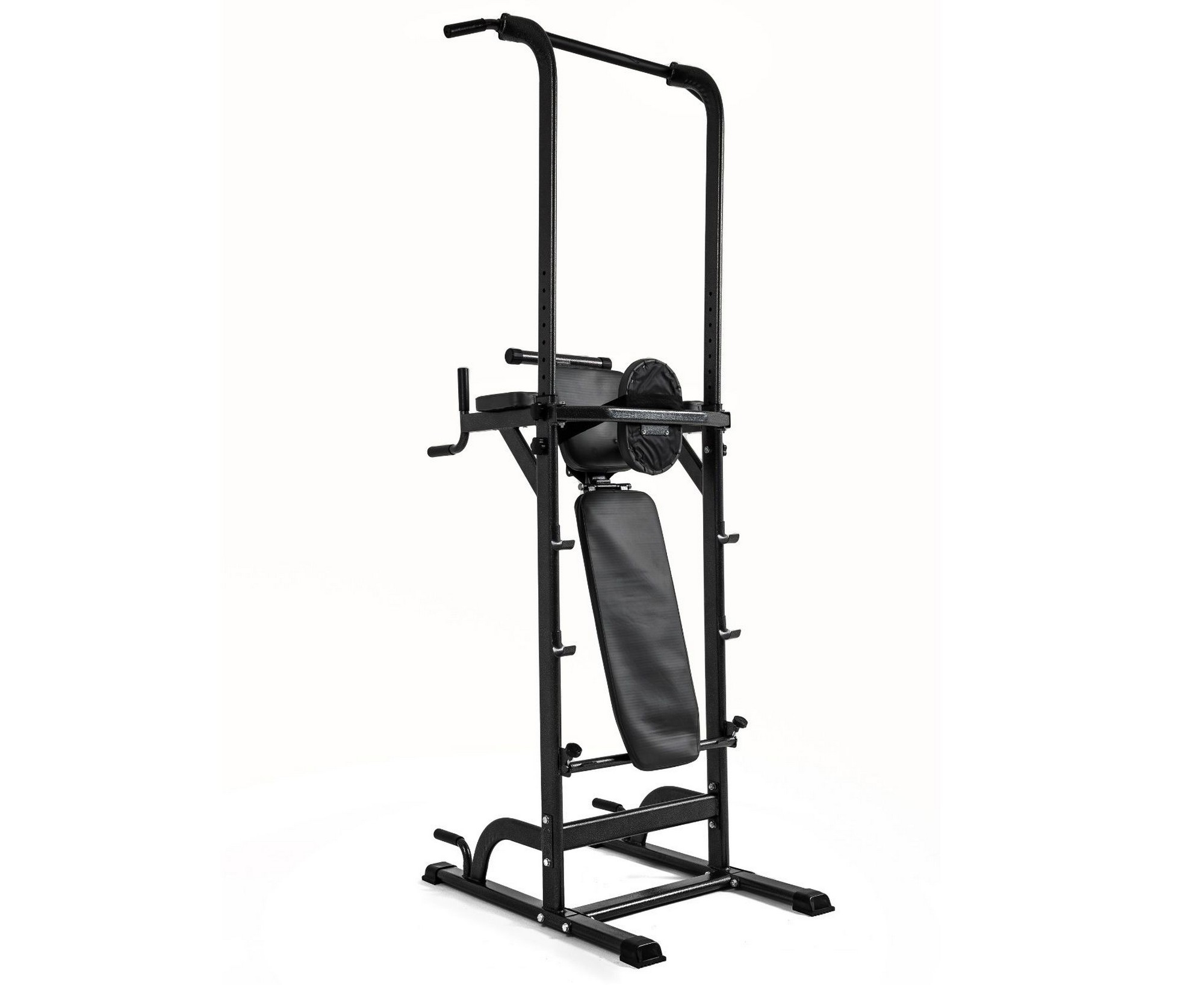 Турник-брусья со скамьей DFC Power Tower G004 | Premium Fitness