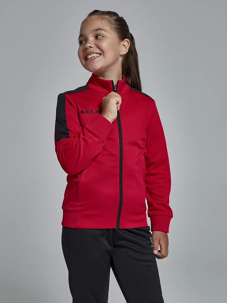 Детский спортивный костюм Kelme Tracksuit 3773200-611 Red\Black