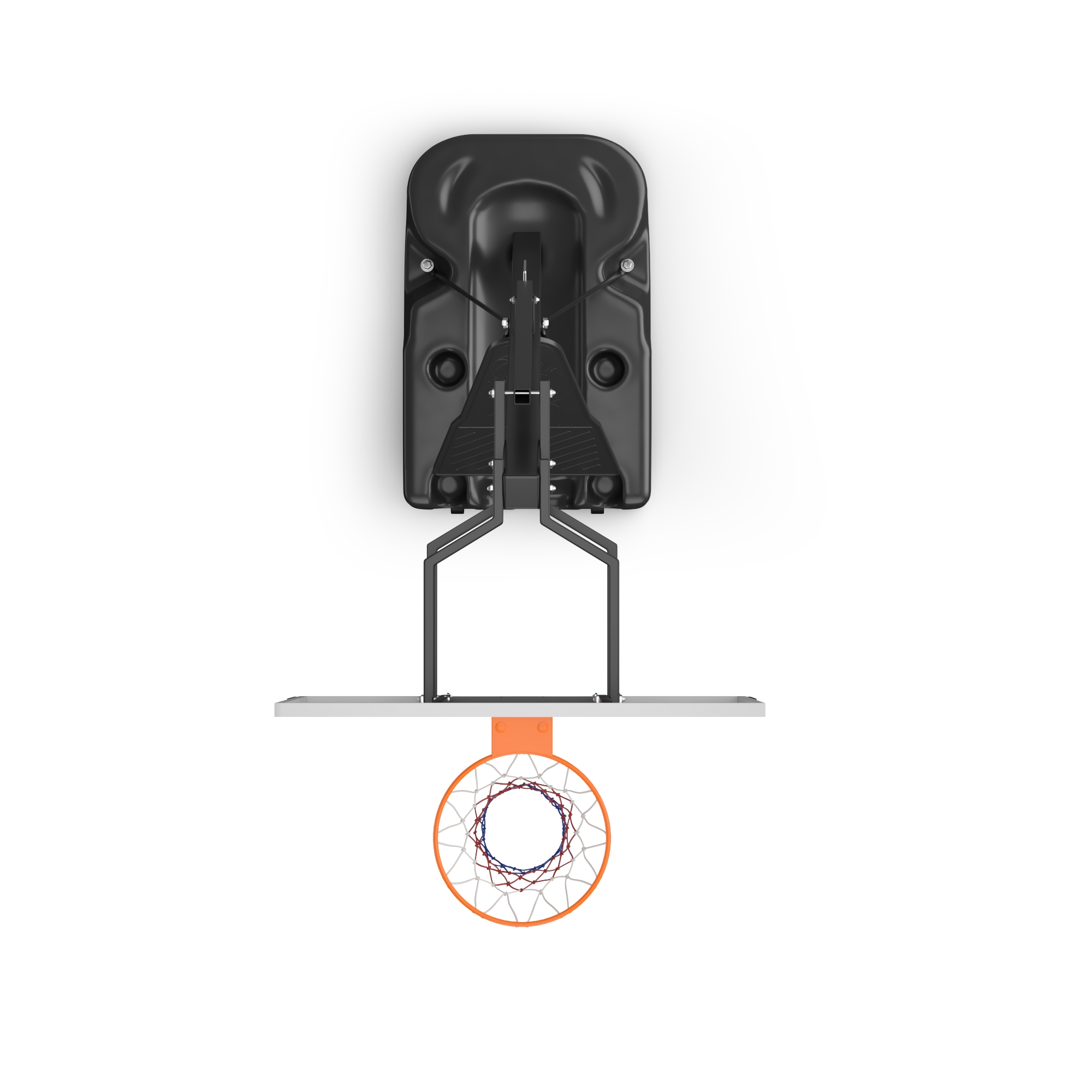 Баскетбольная стойка Unix Line B-Stand-TG 54x32" R45 H230-305см BSTS305_54TGBK