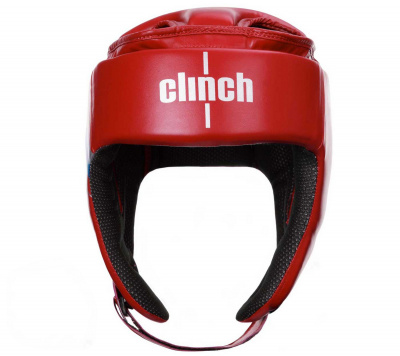 Шлем для единоборств Clinch Helmet Kick C142 красный