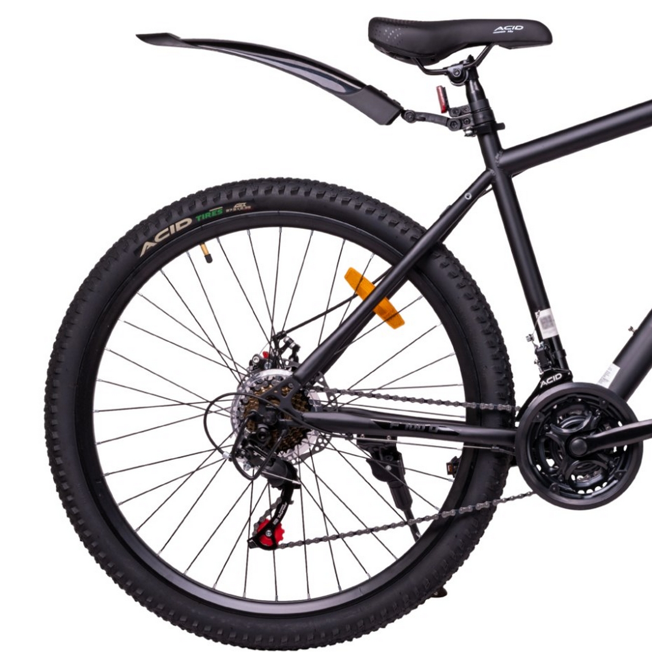 Велосипед 27,5" Acid F 700 D Black 053986 Flat\Black
