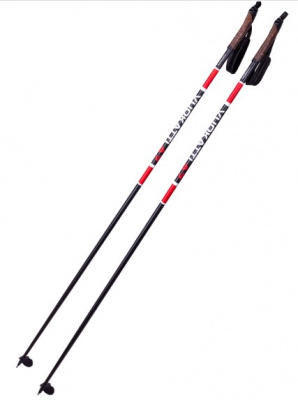 Палки Vuokatti Black/Red гибрид 35/65