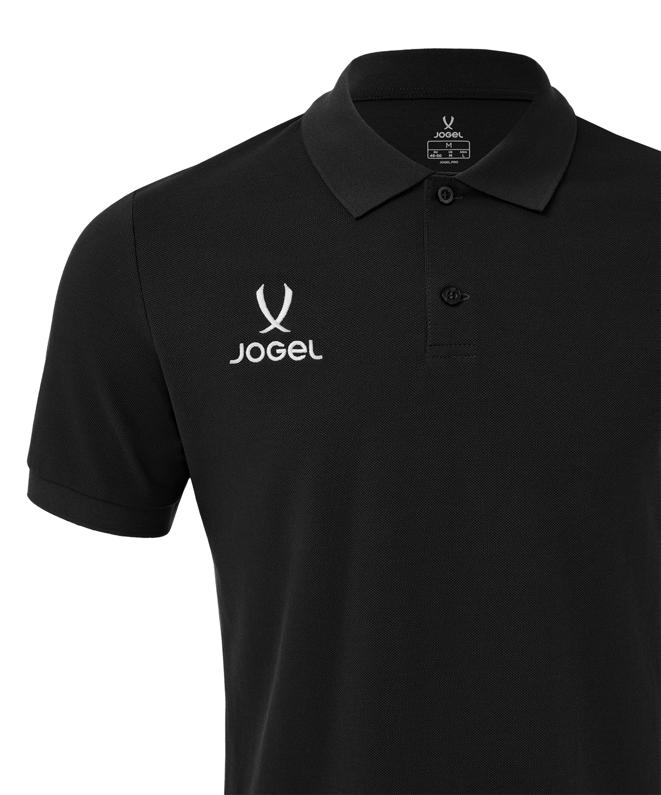 Поло Jogel ESSENTIAL Cotton Polo, черный