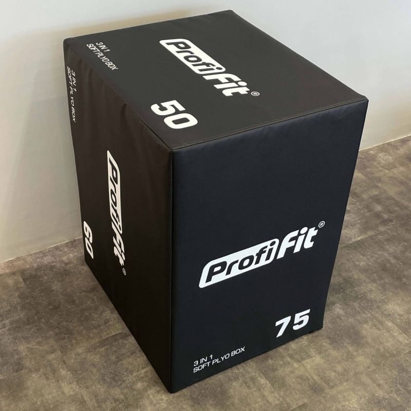 Универсальный PLYO BOX 3 в 1 безопасный 50х60х75 см Profi-Fit