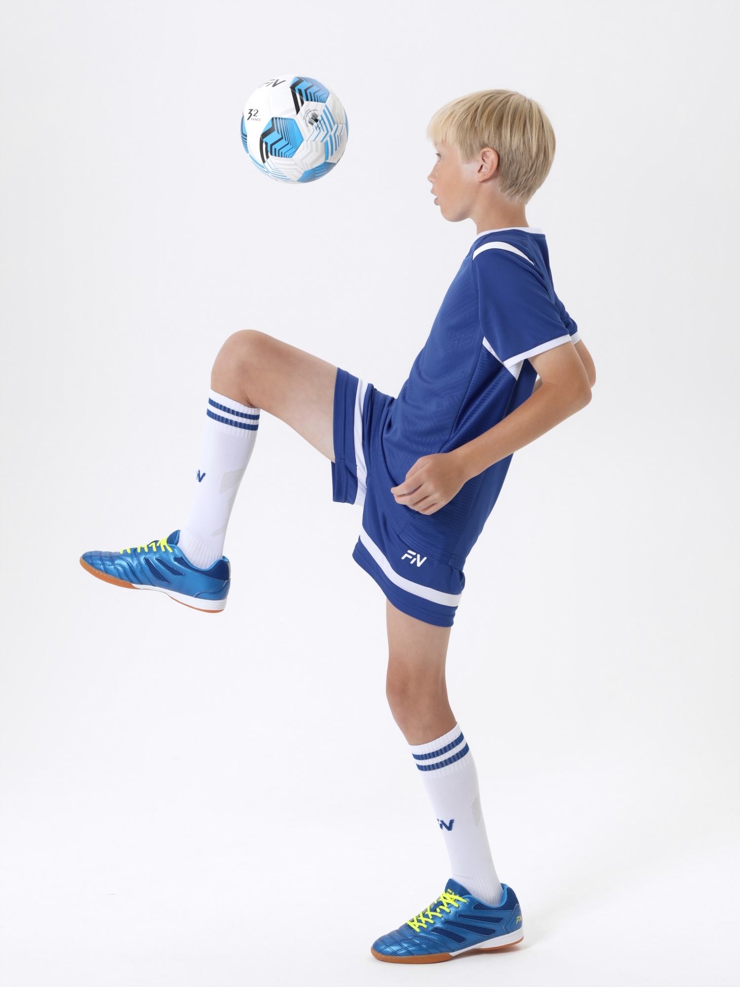 Детская футбольная форма FN Spirit Kid KFN4261018-400 Blue\White