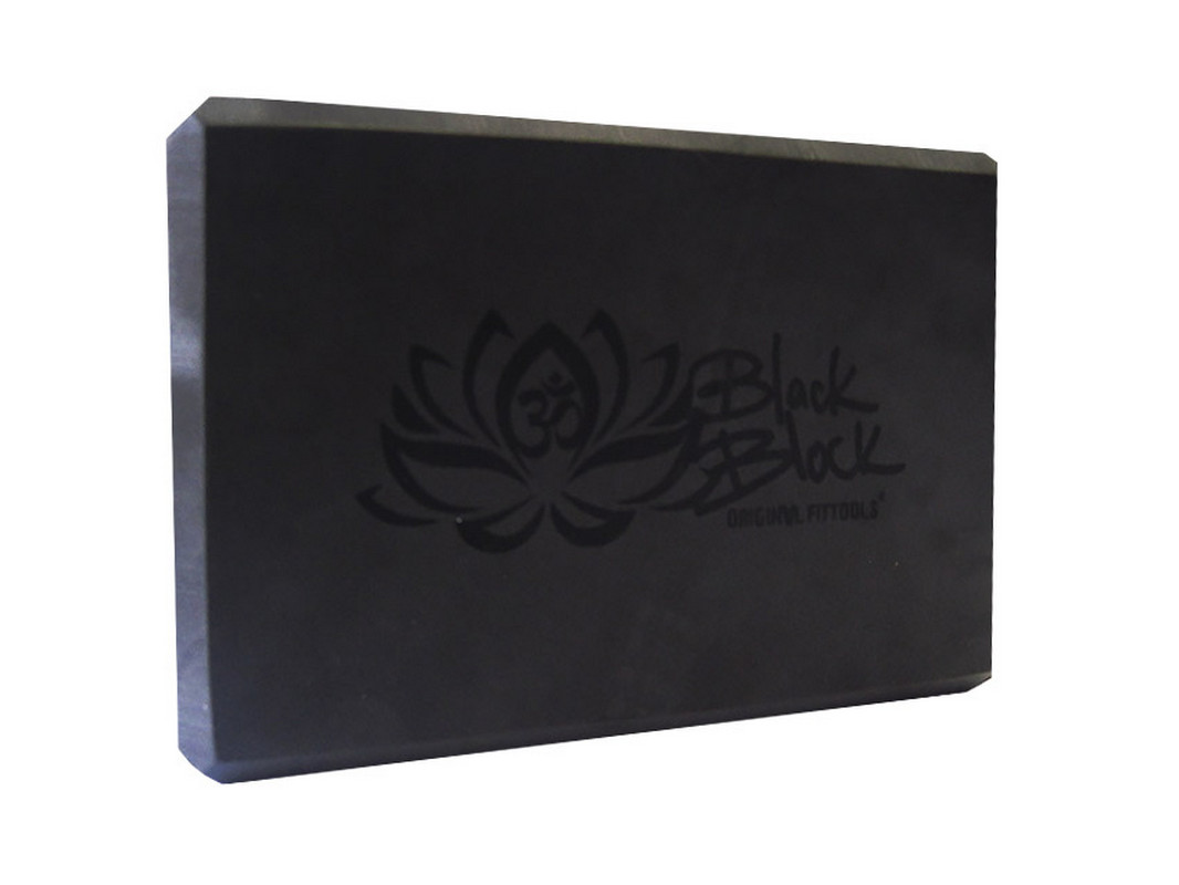 Блок для занятий йогой Black Block Original Fit.Tools FT-BLACK-BLOCK
