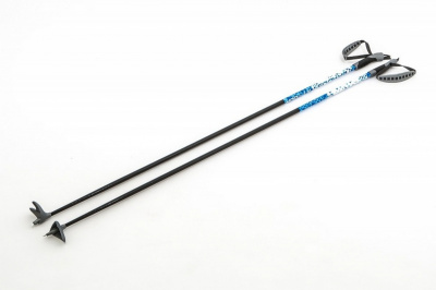 Палки лыжные СТЕКЛОВОЛОКНО 100% Brados LS Sport Blue