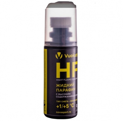 Парафин жидкий Vuokatti HF +1°С/+5°С Тип снега Влажный 50г