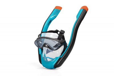 Маска полнолицевая для снорклинга Bestway SeaClear Flowtech, р-р S/M, 24060