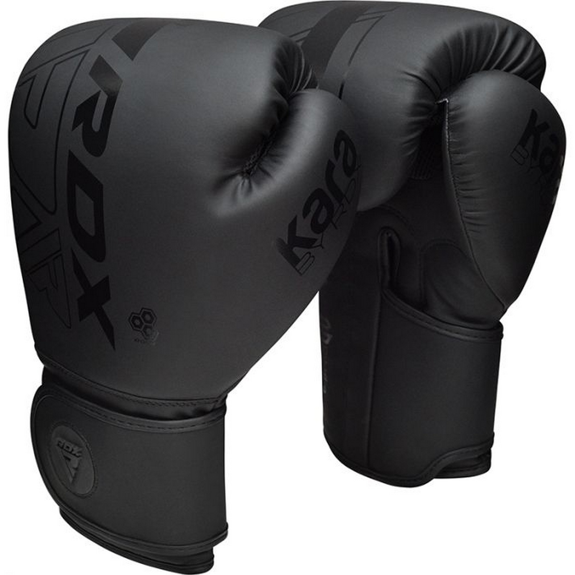 Перчатки тренировочные RDX BGR-F6MB-10OZ черный матовый