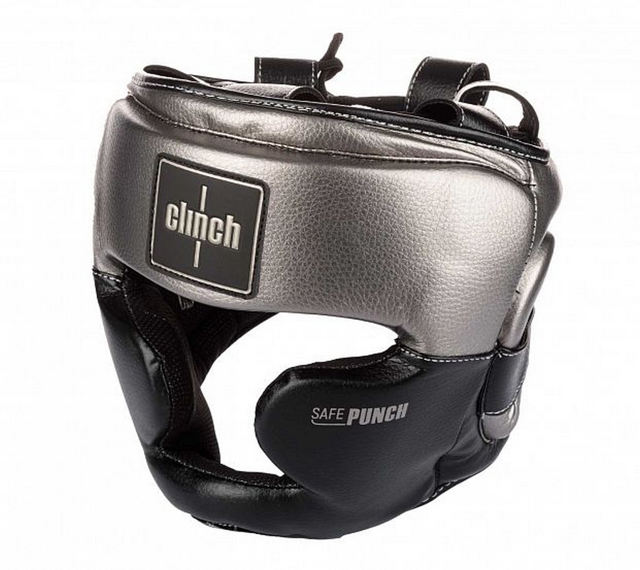 Шлем боксерский Clinch Punch 2.0 Full Face C148 черно-бронзовый