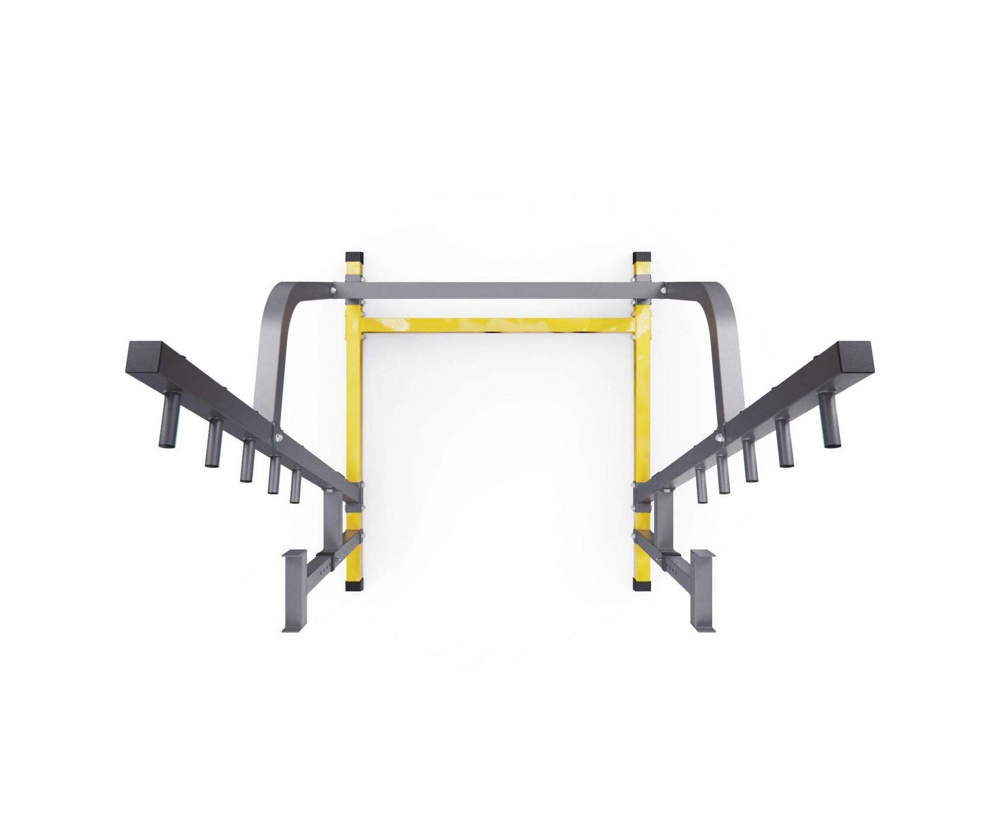 Стойка для штанги с подстраховкой DFC Y-GYM TF-64 | Premium Fitness