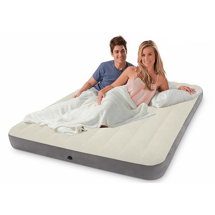 Матрас надувной Intex Deluxe Queen Single-High Airbed 152х203х25см 64103