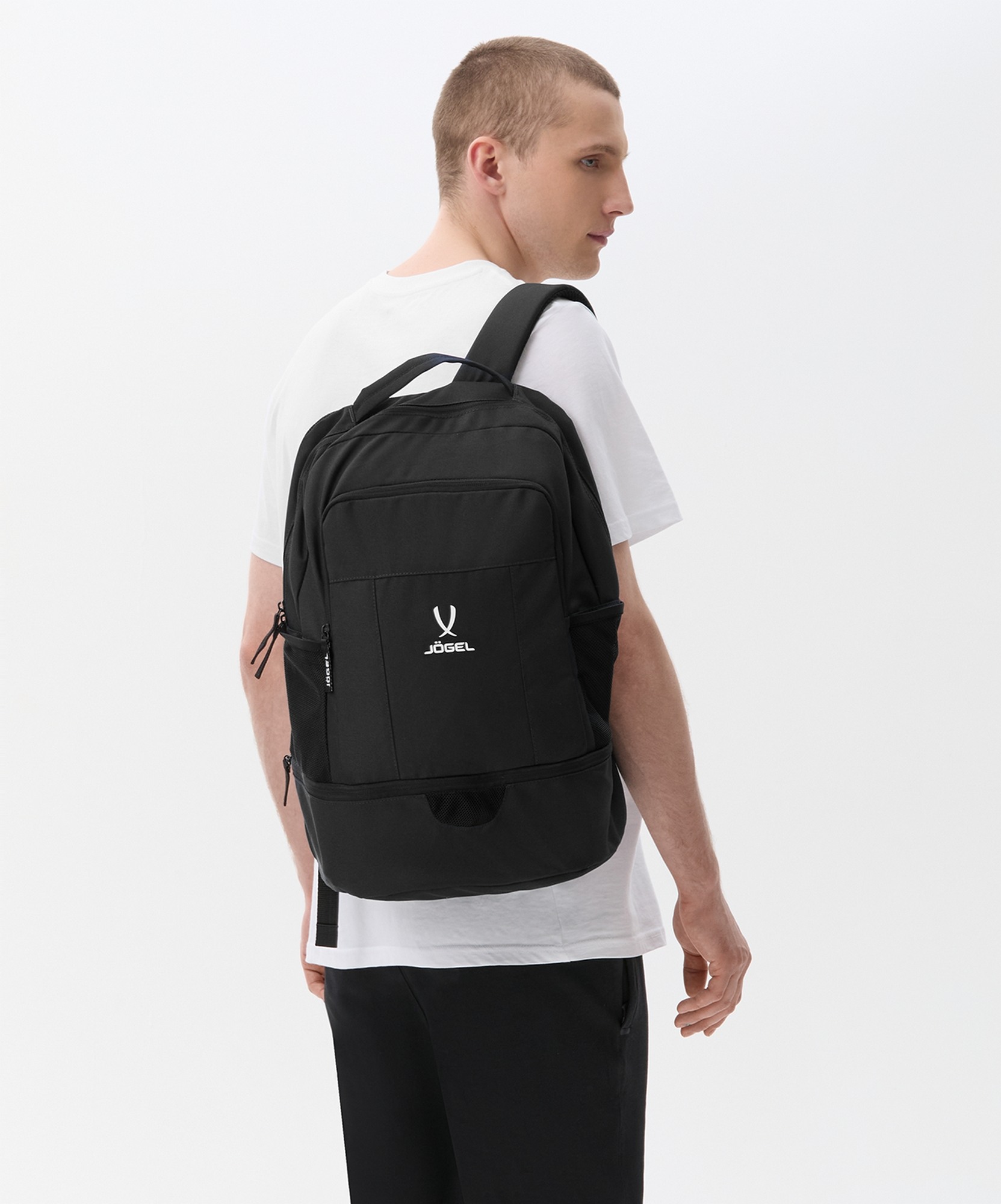 Рюкзак с двойным дном Jogel CAMP Double Bottom 2.0 черный
