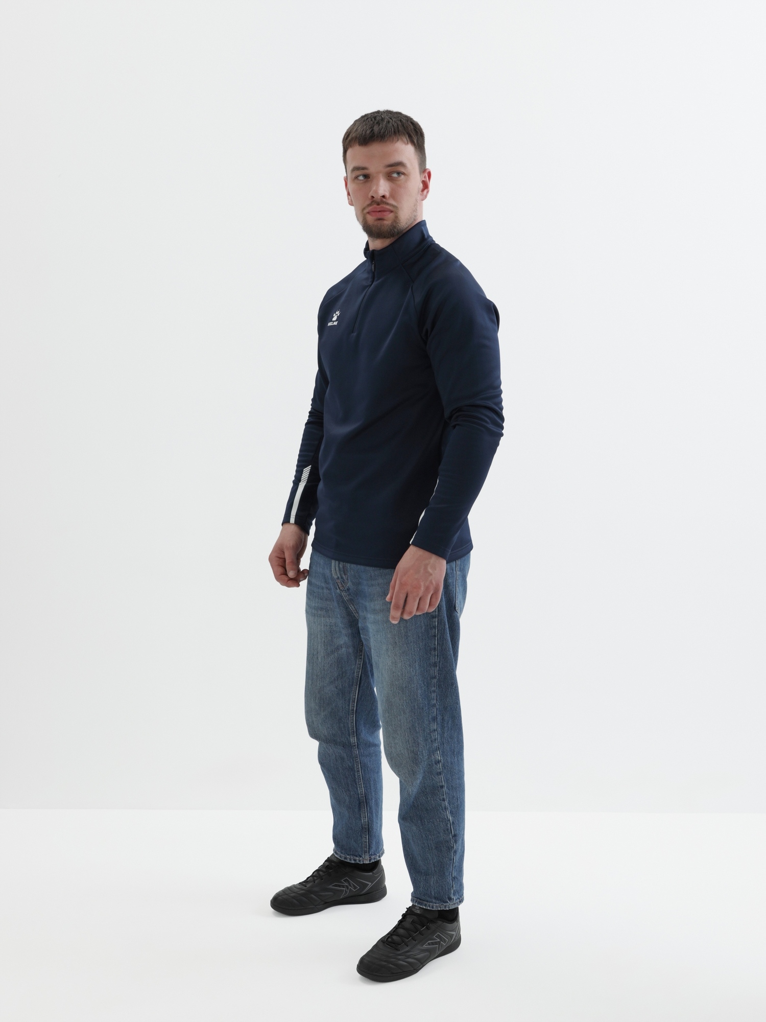 Олимпийка Kelme Pullover (fleece) 7461TT1052-416 Dark Blue