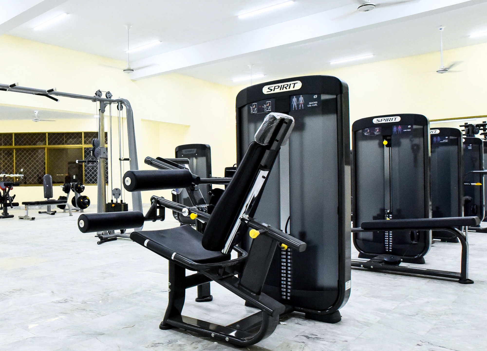 Сгибание и разгибание ног сидя SPIRIT SP-3505 (Макс. вес)