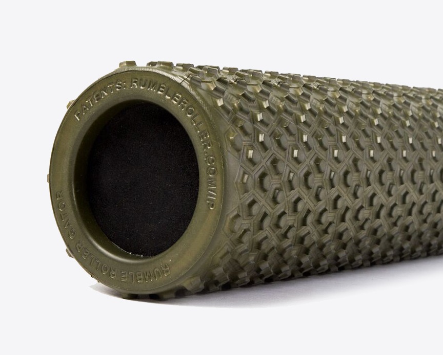 Массажный ролл RumbleRoller RRGator 56 см, зеленый