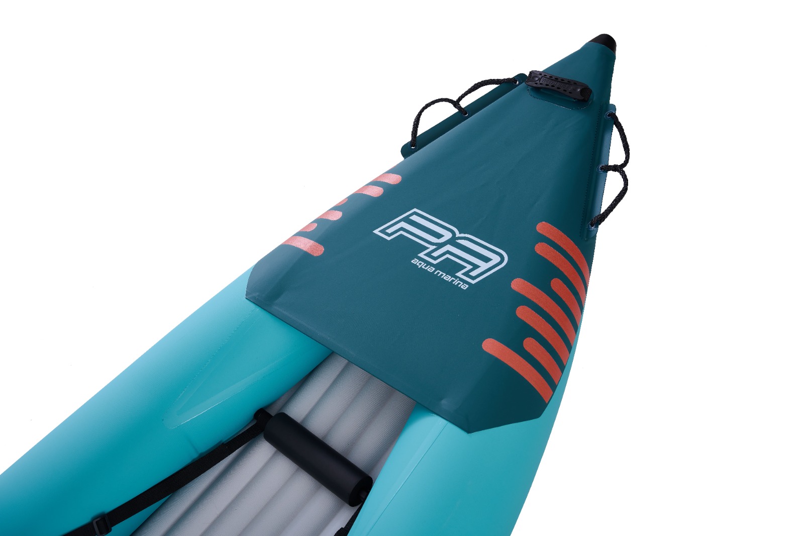 Надувная байдарка Kayak Glider-412 412x83х42см, весла, сиденья, киль, до 180кг Aqua Marina Glider-412 PA-25GD02