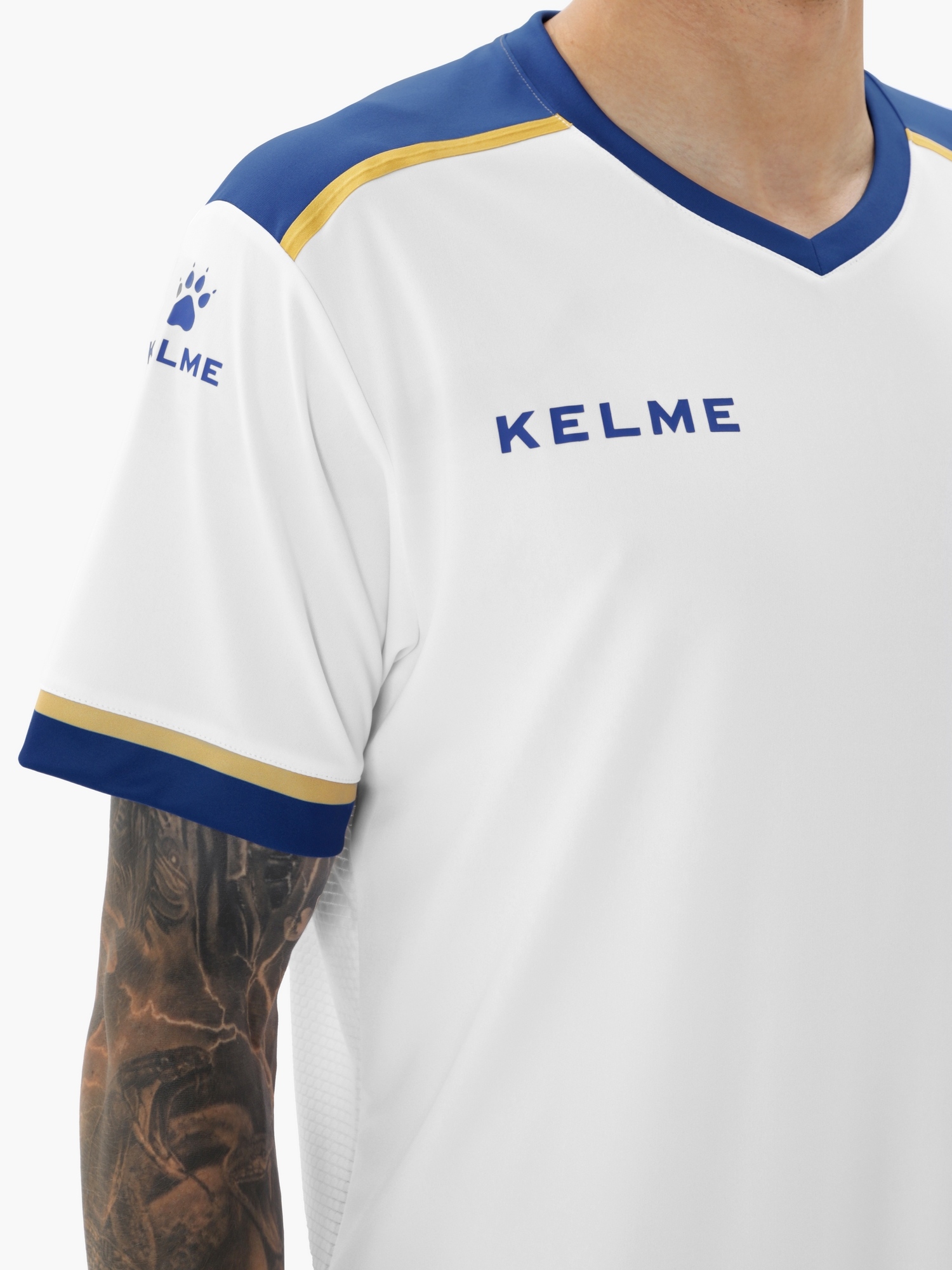 Футбольная форма Kelme Football Suit 8351ZB1158-104 White\Blue